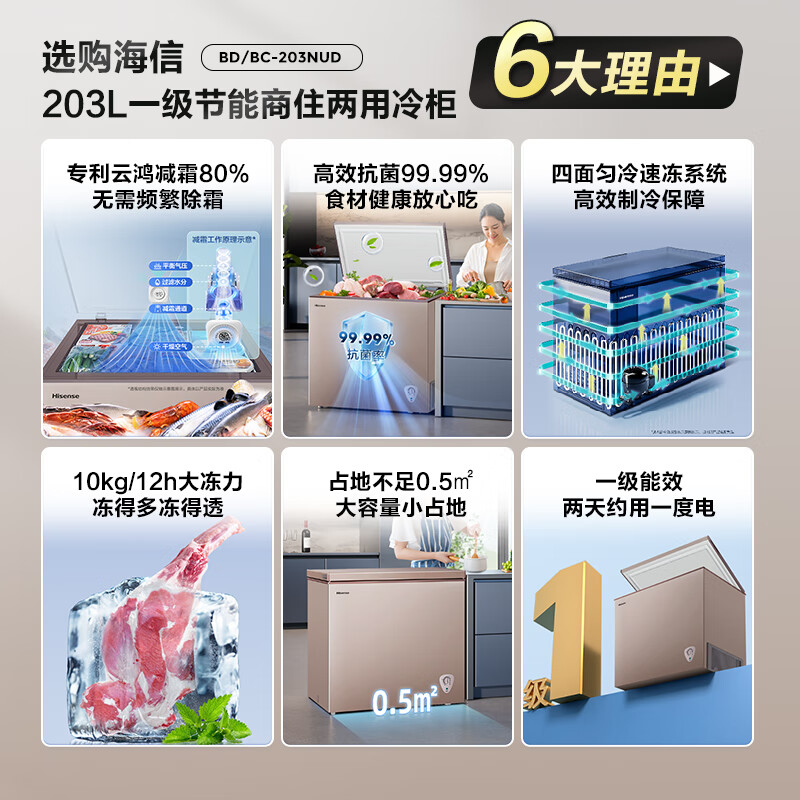 2025年冷柜十大品牌排行榜:这10款保鲜强,容量大,节能省电超实用-图片6