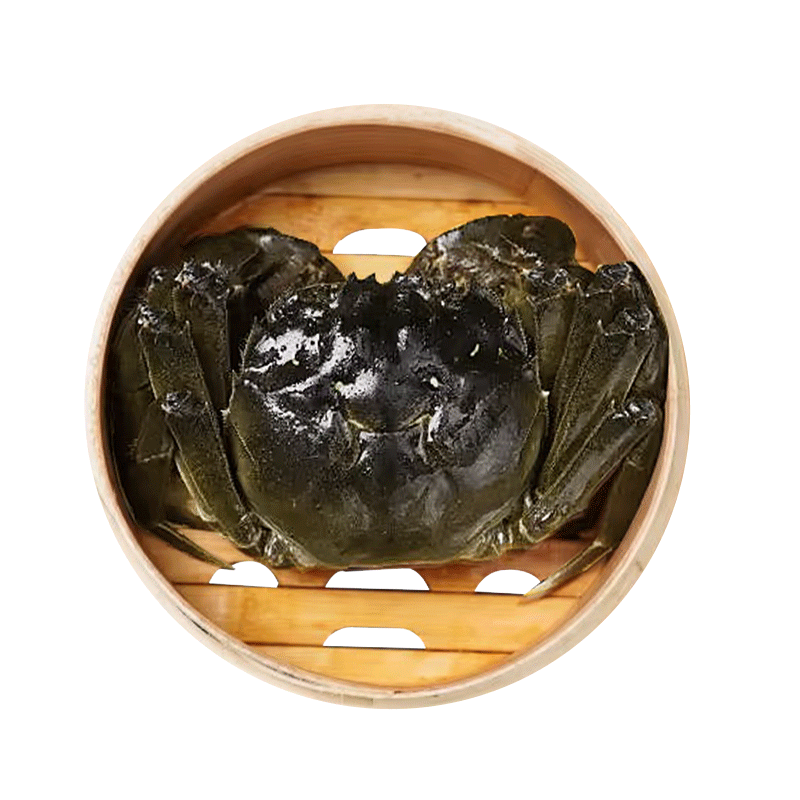 【活蟹】鲜京采鲜活大闸蟹 全母蟹3.0两 4对8只 去绳足重 蟹类螃蟹河蟹生鲜礼盒