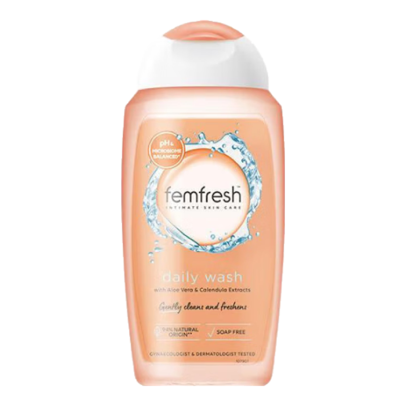 芳芯（femfresh）【柑橘芯】日常清洁250mL  女性私密处护理清洁洗液