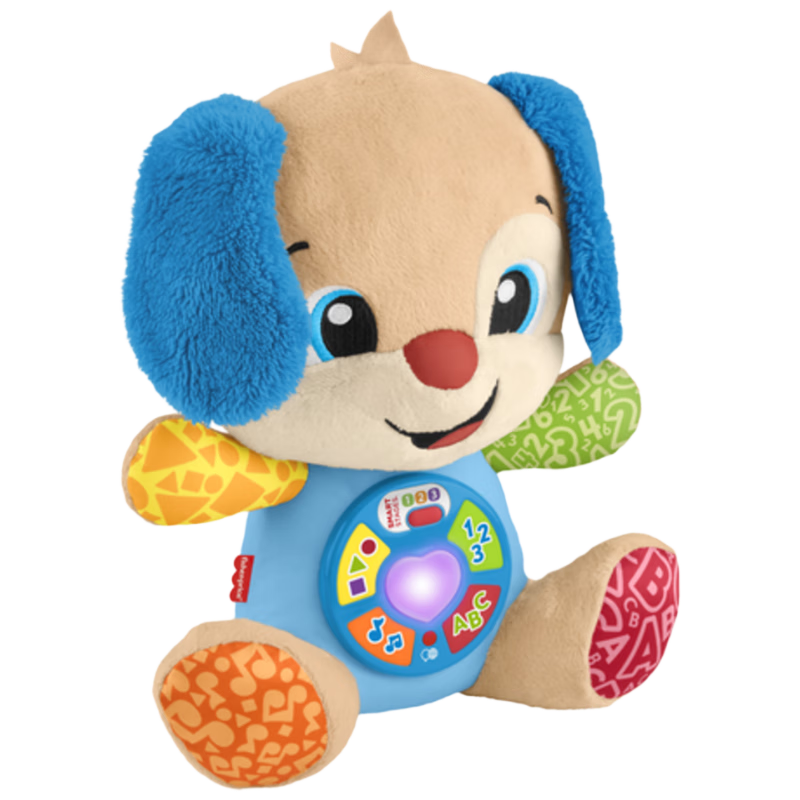 費(fèi)雪（Fisher-Price）六一兒童節(jié)禮物數(shù)字顏色學(xué)習(xí)早教玩具-費(fèi)雪新版智玩皮皮狗JFD22