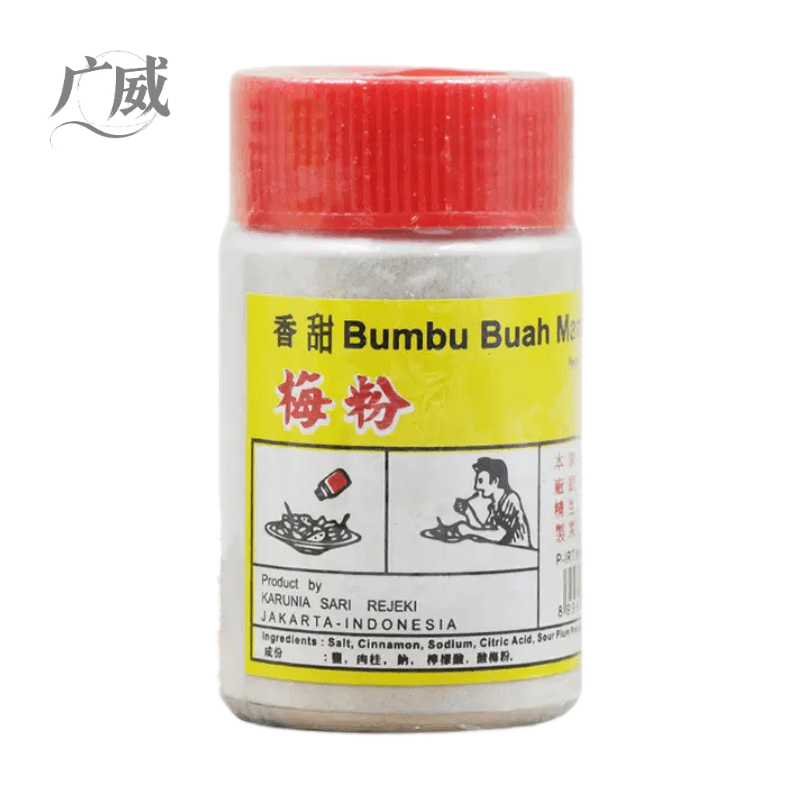 港版印尼正鷹牌酸梅粉香甜梅粉酸話梅粉水果沙拉炸雞排酸梅湯 港 香港版