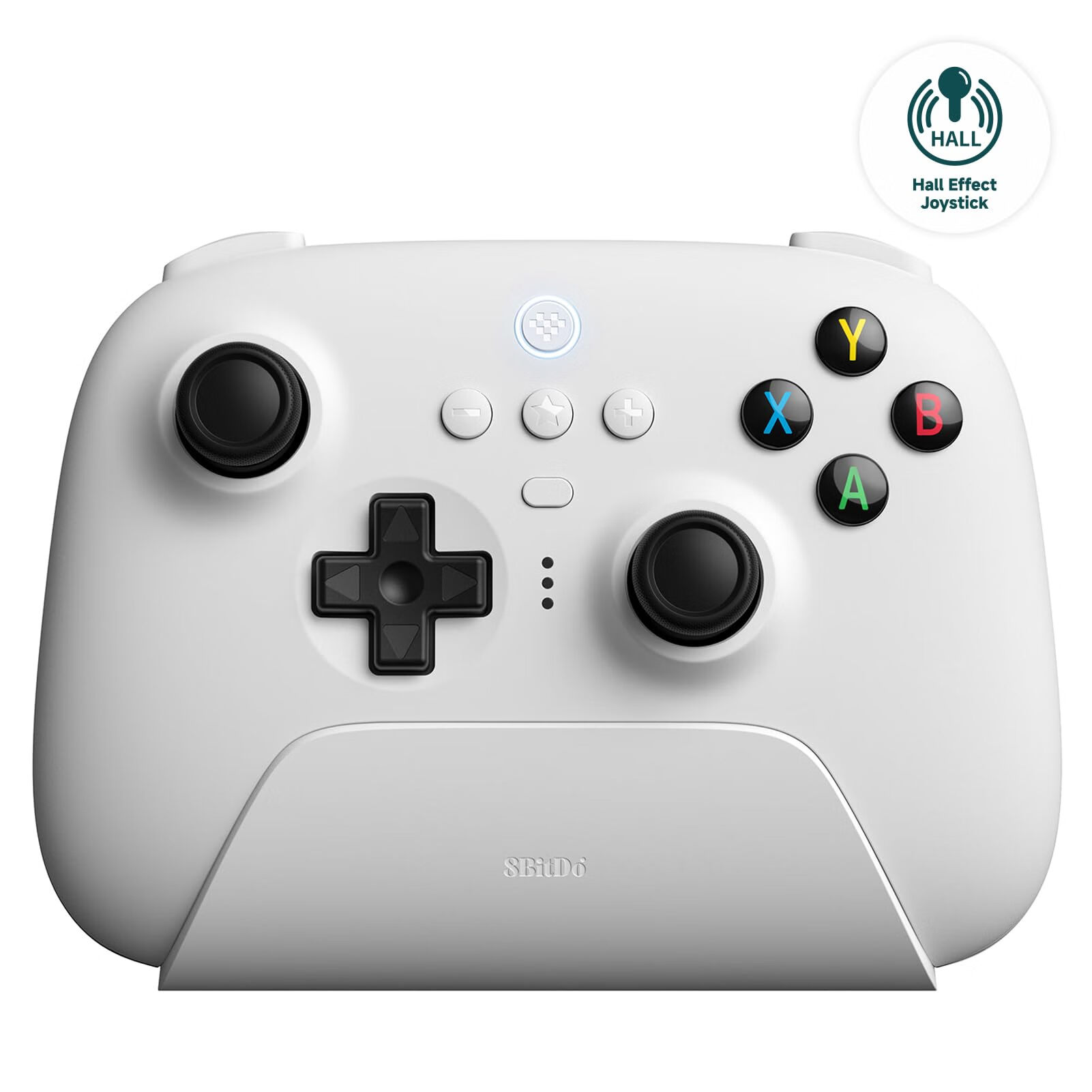 8Bitdo 视频游戏手柄 无线 游戏手柄 游戏主机 白色