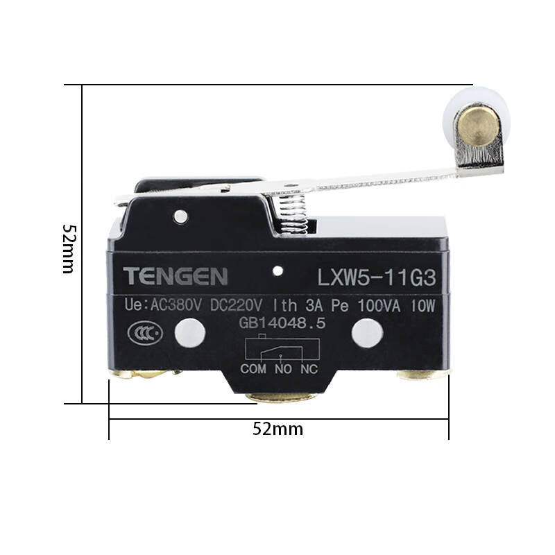 天正电气TENGEN天正 LXW5-11G3行程开关Z-15GW2277-B微动开关YBLXW-5/11G3 LXW5-11G3