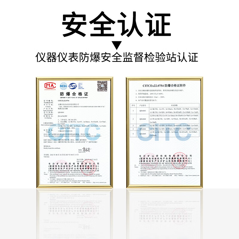 維迪亞斯RS485信號輸入隔離式防爆安全柵本安防爆隔離柵轉RS485信號隔離器
