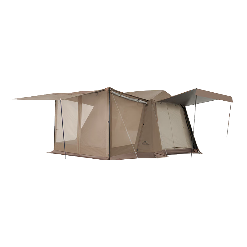 挪客屋脊6.0二代速開(kāi)帳篷戶外露營(yíng)帳篷過(guò)夜防雨防曬鈦黑膠公園小屋帳 【旗艦款】6.0屋脊2代-鈦黑膠