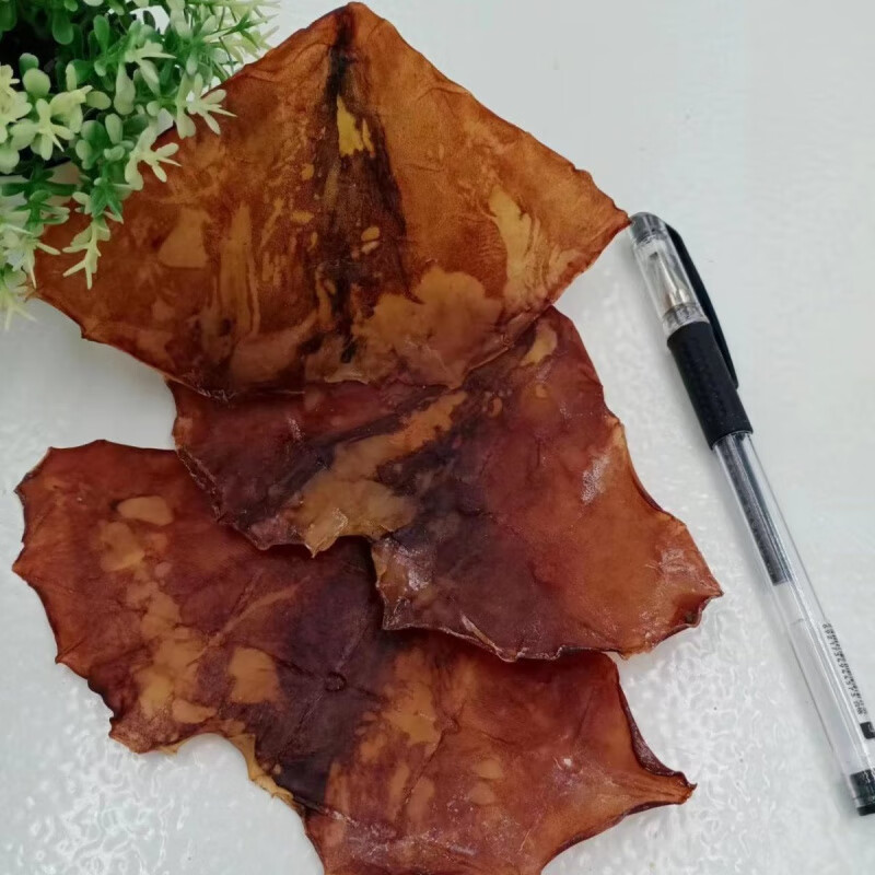 魷魚尾魷魚耳片魷魚耳朵片魷魚邊角料魷魚干貨魷魚翅火鍋食材干貨 魷魚耳半斤(250克)