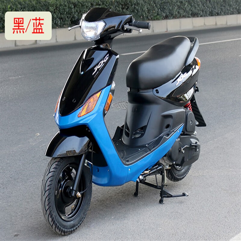 巧格100cc踏板摩托车国四电喷林海100福喜省油摩托车 黑 蓝