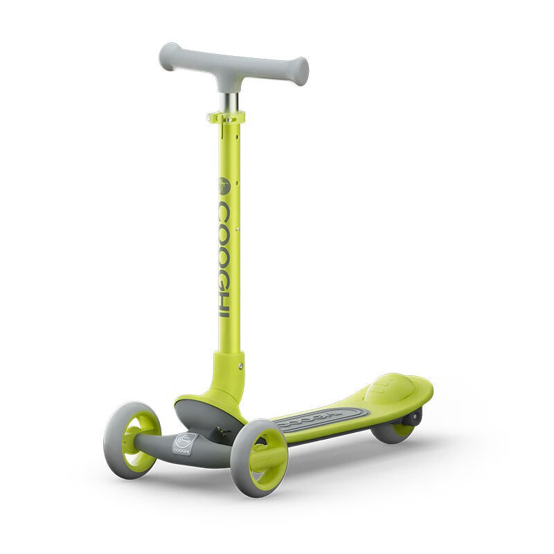 酷騎COOGHI酷騎Q1兒童滑板車3.6-10歲可折疊踏板車滑行車發(fā)光腳踩 酷騎Q1酷騎綠+兩歲以上