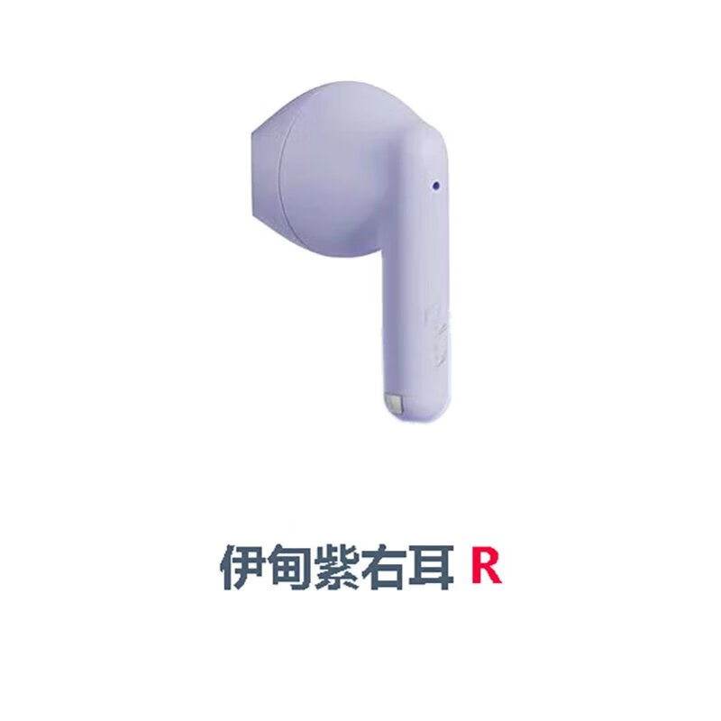 漫步者（EDIFIER）漫步者花再N2真无线蓝牙耳机原装配件单耳左耳L右耳R充电盒仓补配标配 配件N2紫色右耳-R