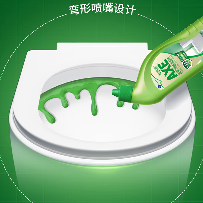 斧头AXE晶怡洁厕液 厕所马桶清洁剂洁厕灵 500g 洁厕 6瓶装