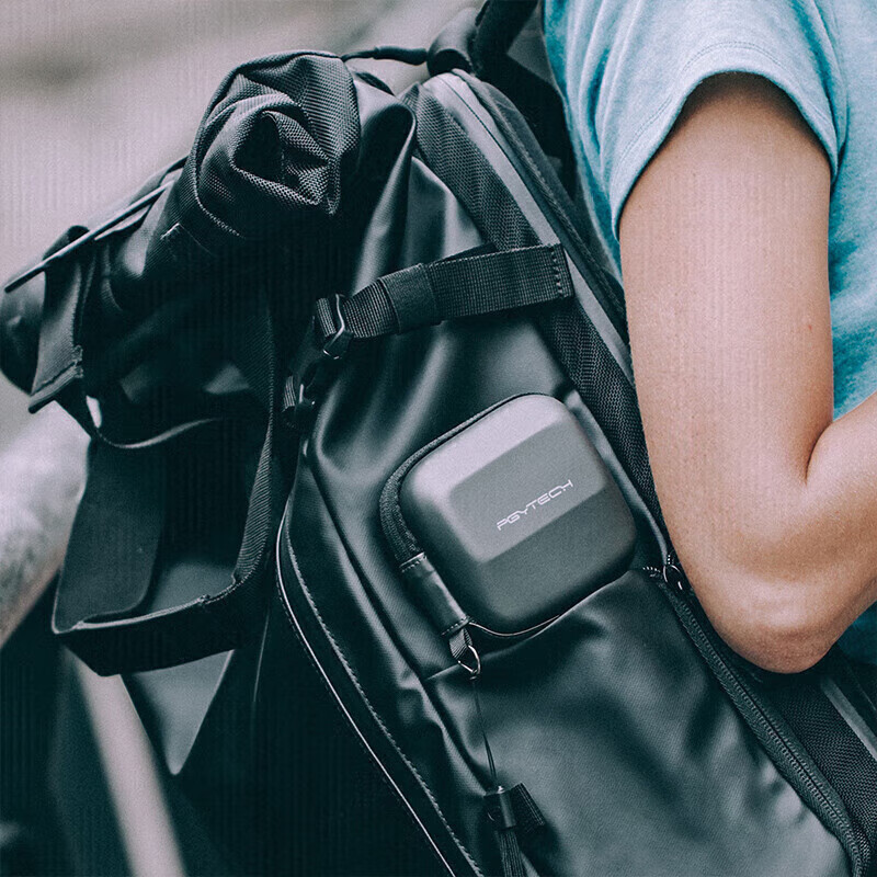 PGYTECH运动相机保护套适用action5pro迷你收纳包gopro相机防护罩镜头保护盖insta360 Ace硬壳单机包