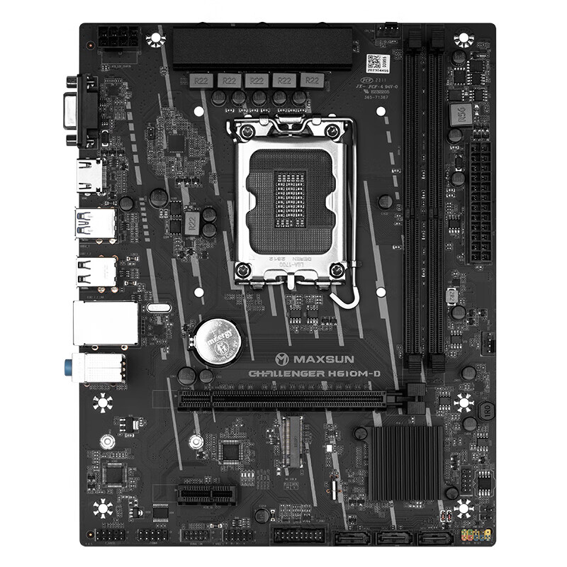 铭瑄 MS-挑战者 H610M-D 电脑 图 3