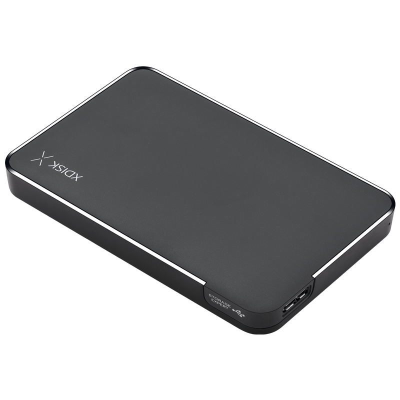 С(XDISK)500GB USB3.0ƶӲXϵ2.5Ӣ  ʱ ļݱݴ洢 ٱЯ ȶ X1ɫӲ̰ 320GBʵ61.66Ԫ
