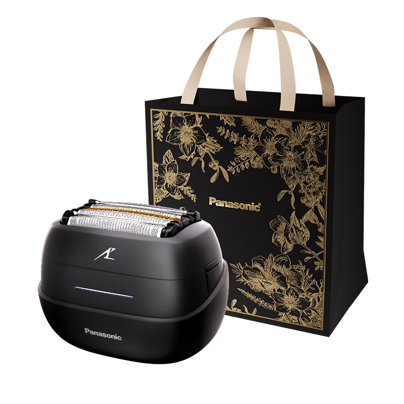 松下（Panasonic）剃须刀掌IN光环电动剃须刀往复式进口五刀头Type-c刮胡刀便携剃须刀生日礼物送男士送男友CM50黑