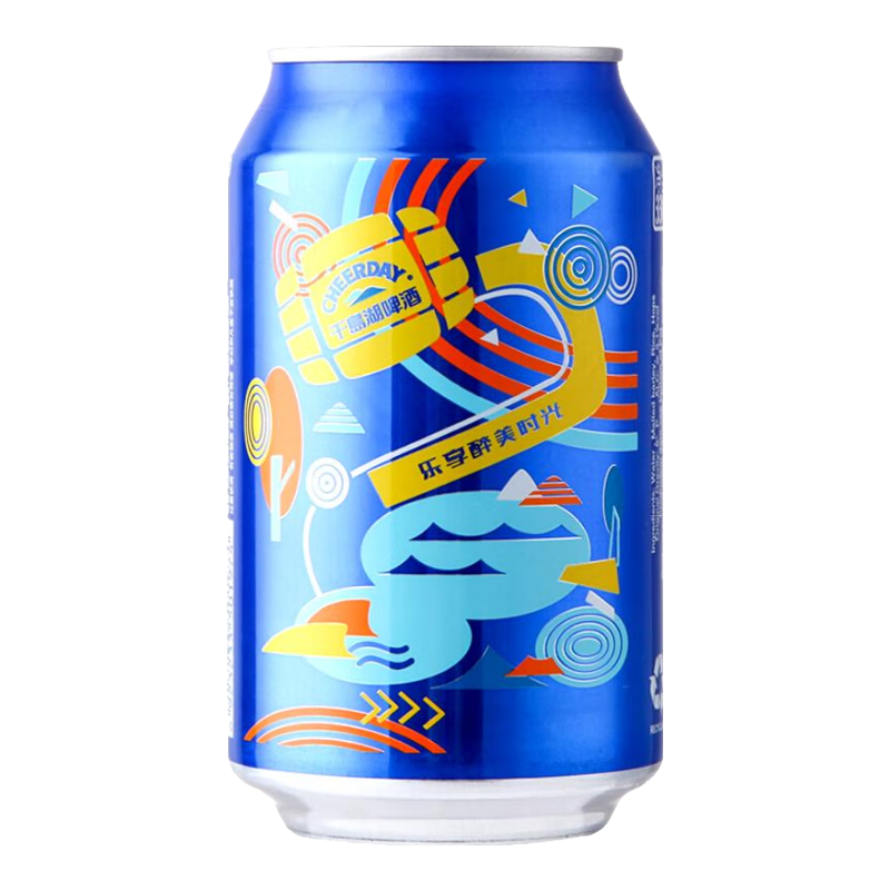 ���ڲ�����CHEERDAY/ǧ����ơ�� ����ʱ�� ��װơ�� 330ml 24�� 34.89Ԫ