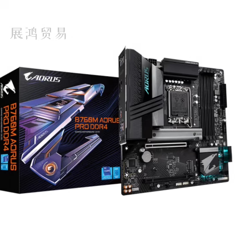 技嘉 H610M/B660M/B760M/Z790M- AORUS 小雕 魔鹰X 12 13 14代CPU 技嘉/H610M K DDR4  HDMI