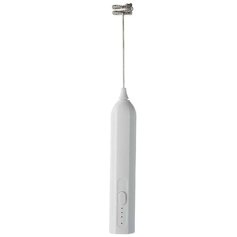 友來(lái)福電動(dòng)打奶泡器奶泡機(jī)自動(dòng)攪拌打蛋器花式咖啡拉花牛奶打泡器白色