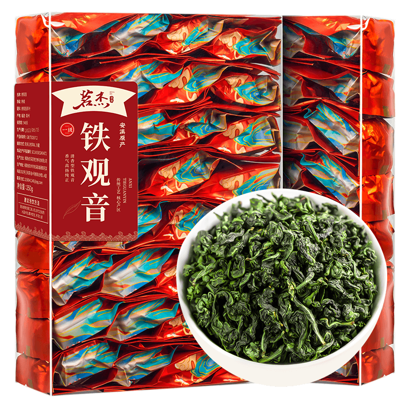 九州醇安溪鐵觀音新茶正宗蘭花香清香型茶葉烏龍茶泡袋裝500g
