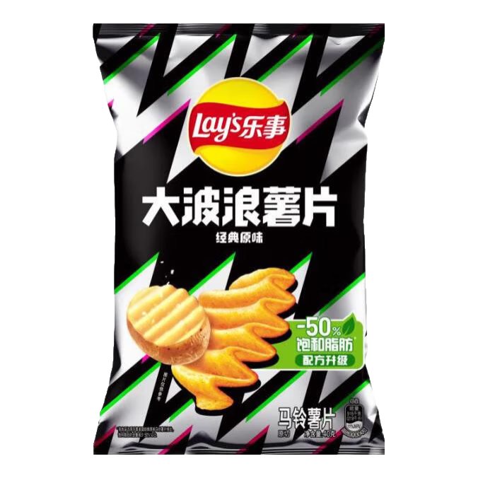 ���£�Lay's�� ����/����/���ϵ��Ƭ ���װ�40g/50g ����װ�칫��������ʳ ������������ԭζ40��