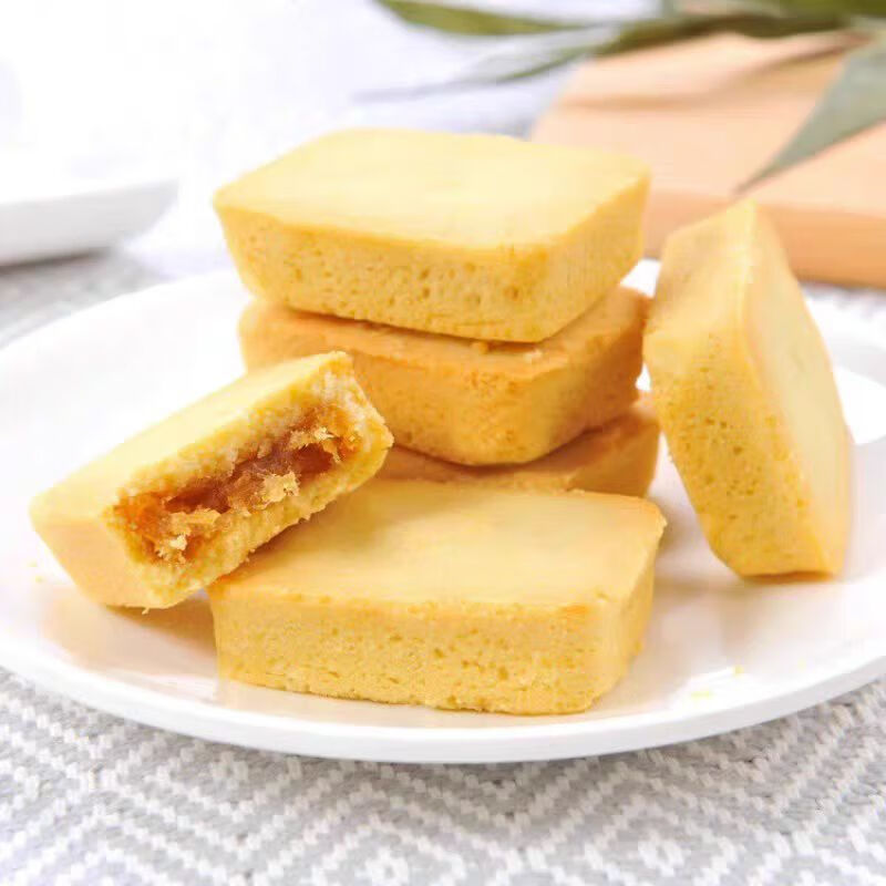 徐福记 凤梨酥 饼干蛋糕休闲零食早餐下午茶糕点 凤梨酥 原味正宗 徐福记凤梨酥1kg(约38枚)