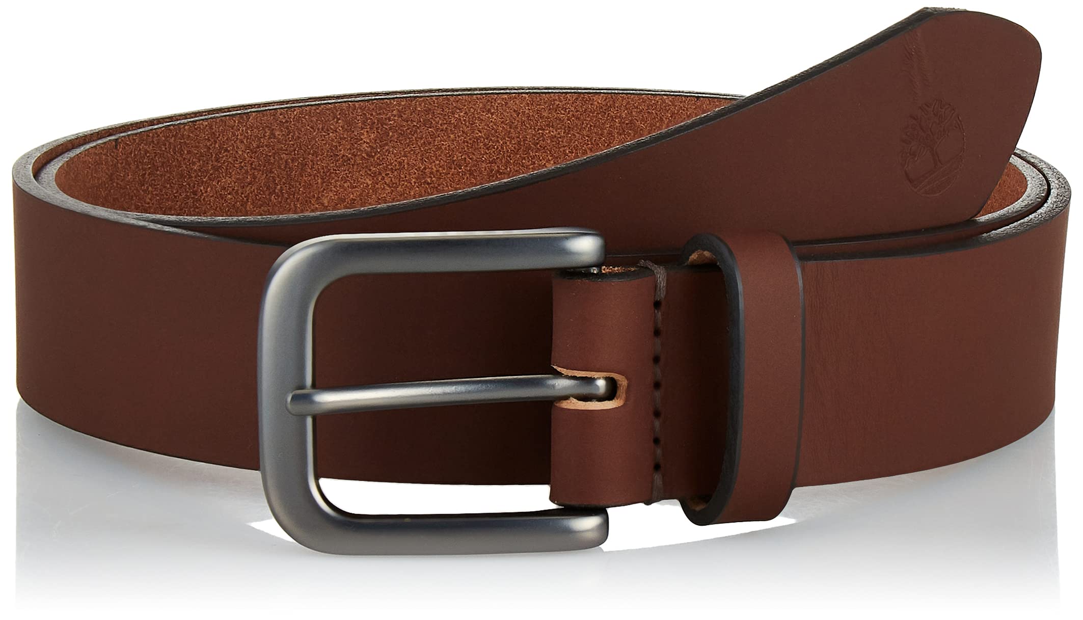 添柏岚（Timberland） 添柏岚 男士经典皮革牛仔皮带腰带 户外日常休闲商务复古经典 Dark Brown