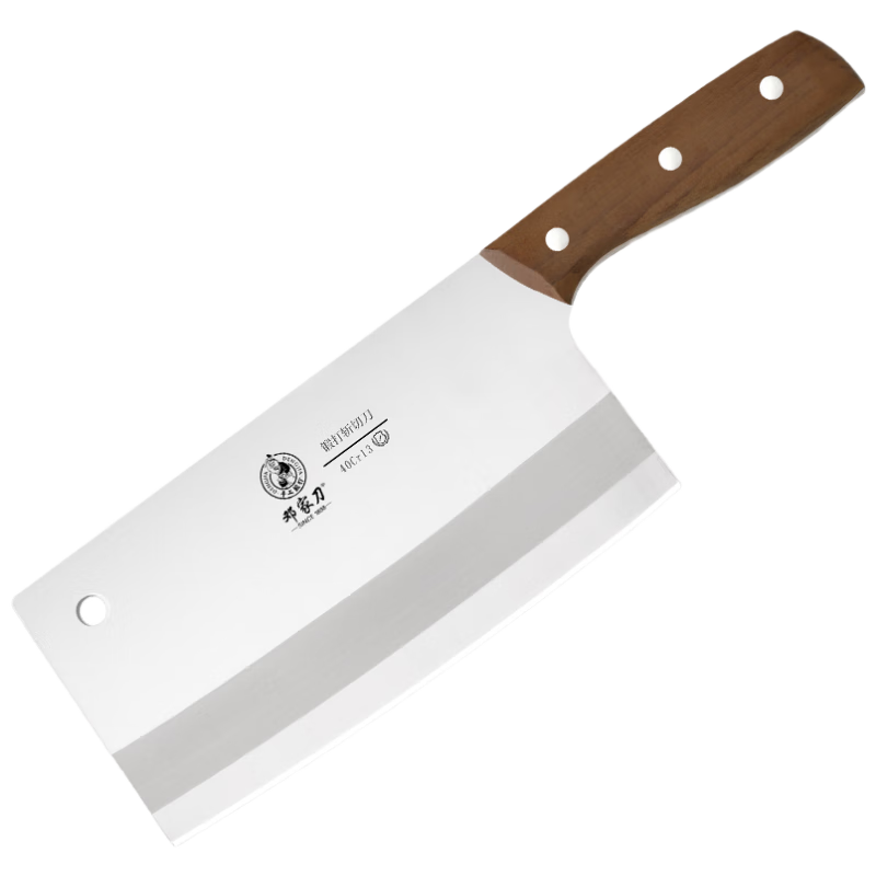 邓家刀锻打不锈钢菜刀家用斩切两用刀JB-6422