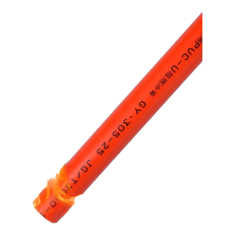 優(yōu)家PVC中型電線管電工管強(qiáng)弱電分離線管電線套管穿線管 紅色輕型 直徑16-205 一捆99米