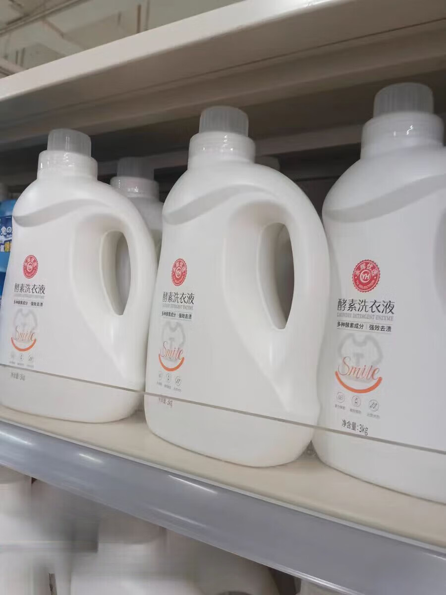 优颂（U-SONG）永辉优选优颂酵素除菌除螨深层洁净强力去污持久留香洗衣液 酵素除菌除螨* 3kg 1瓶