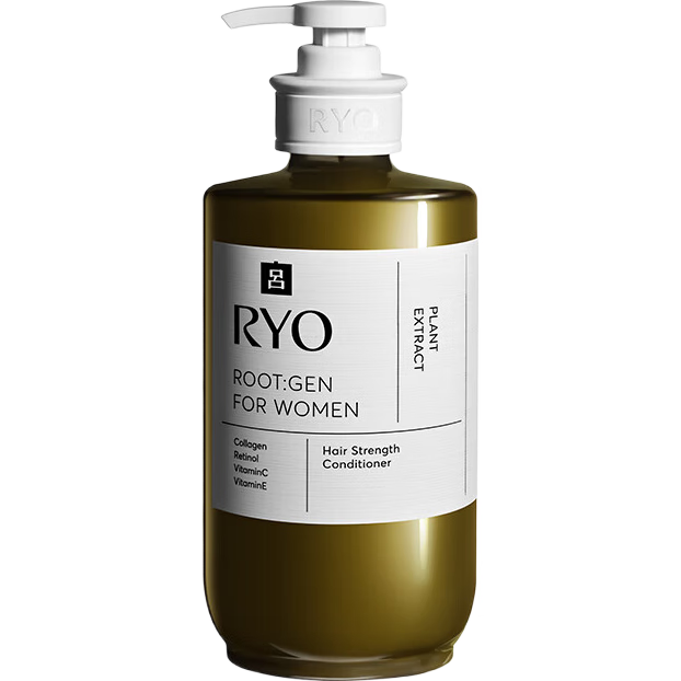 呂（Ryo）橄欖呂護(hù)發(fā)素580ml強(qiáng)化屏障控油蓬松護(hù)發(fā)乳