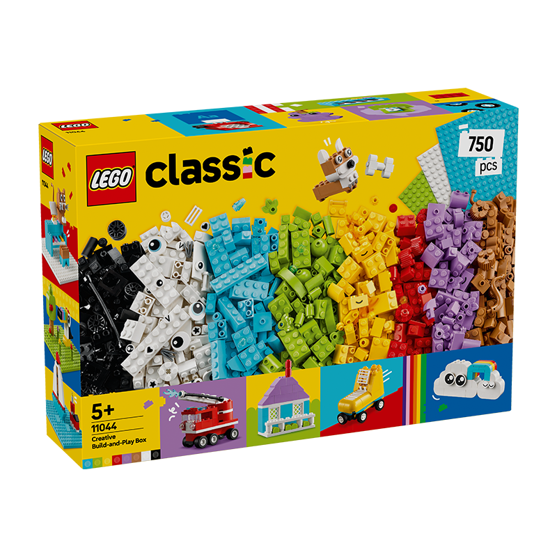 乐高（LEGO）积木拼装11044 创意玩乐积木盒男孩女孩儿童玩具生日礼物