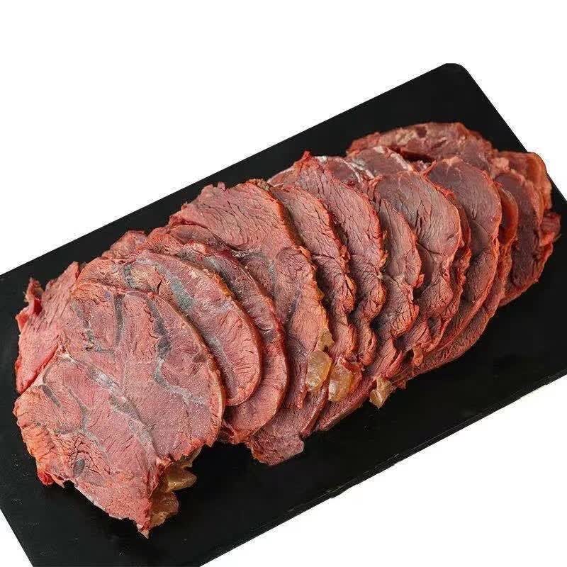 拍4件 伙火牛 正宗内蒙古草原酱牛肉五香黄牛腱子肉熟食卤味真空开袋