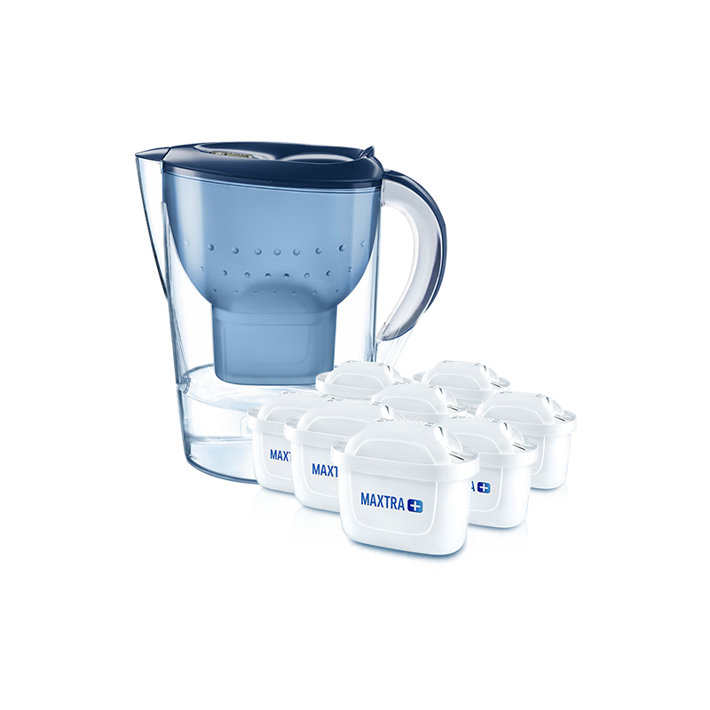 ���ڲ�������Ȼ��(BRITA)��ˮ��Marella��ɫ3.5L 1��9о��װ����ϵ�м�������ˮ��ˮ�� ��ӱɯ�Ƽ� ��8ö�������о 279Ԫ