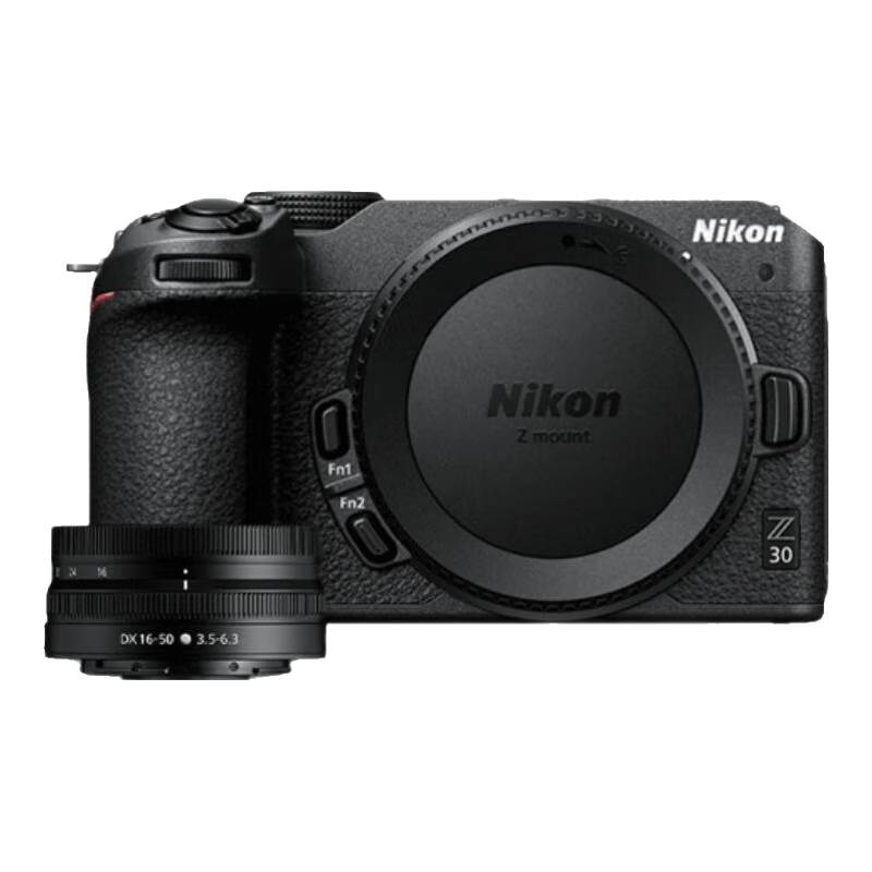 �῵��Nikon���῵Z30 Z50���� Z5΢��������ż�����Vlog4K������Ӱ����� �῵Z30+Z16-50mm��ͷ�׻� �ٷ�����+256G�����ڴ濨 4698Ԫ