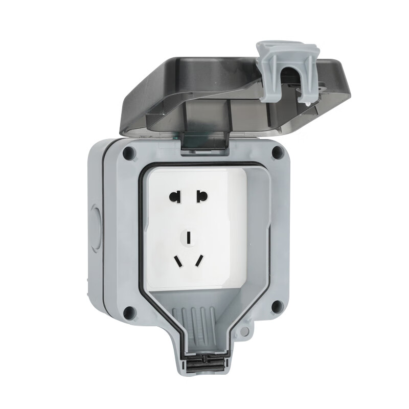 希崖戶外插座防水防雨盒明裝防水開關插座戶外防雨密封盒 款式1