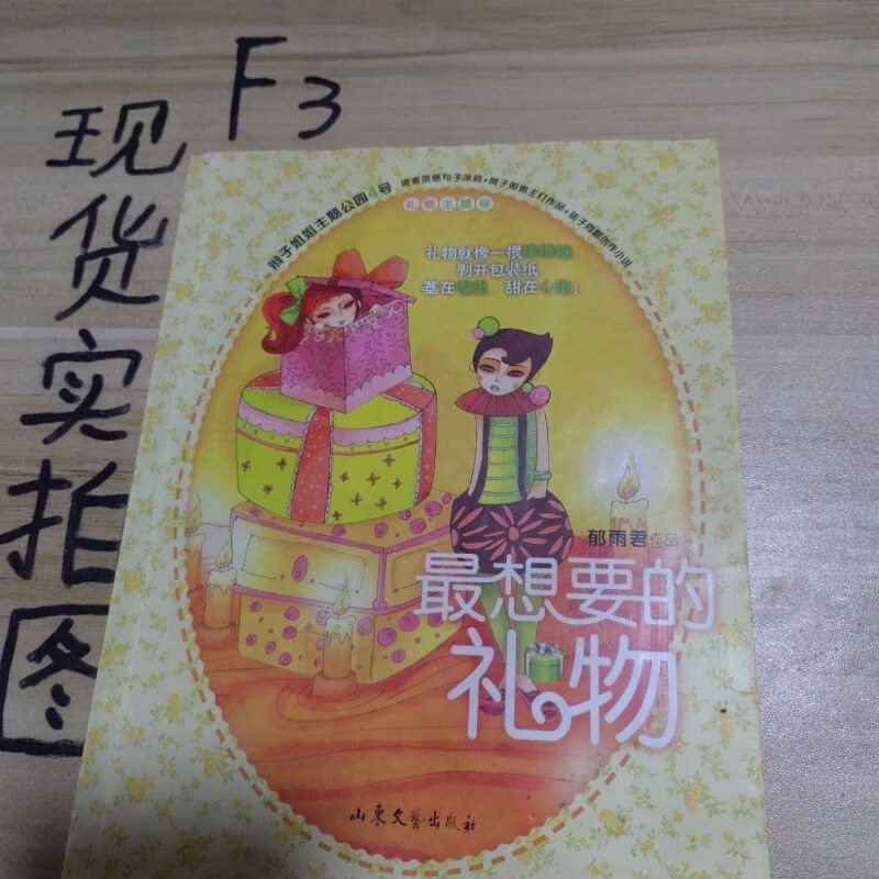【绝版旧书】最想要的礼物:辫子姐姐主题公园4号 山东文艺出版社