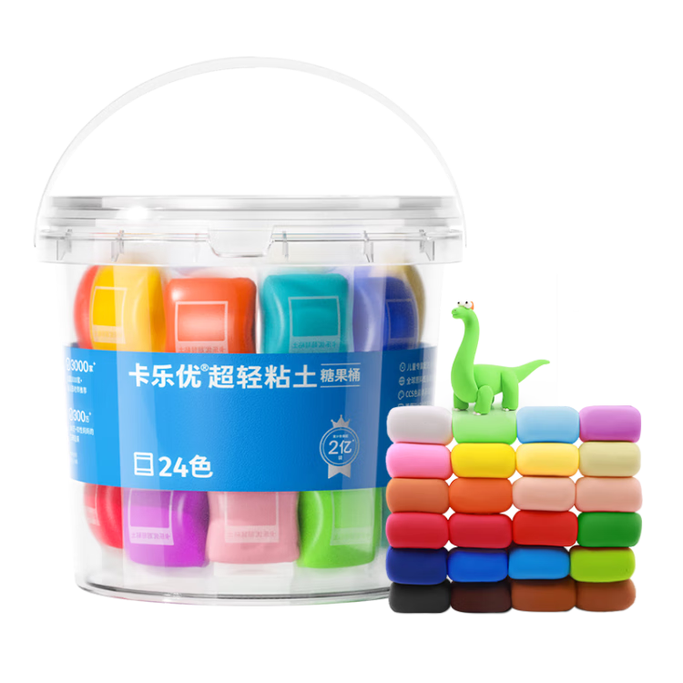 �����ţ�Coloyou��24ɫ͸��Ͱ��ͯ����ճ����Ƥ���޶���ζ���ѧ������������