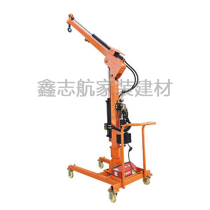 YWZR全電動車載吊機貨車電動起重機小型汽車液壓吊臂隨車吊絞盤小吊機 半電動車載吊機48V不含電瓶