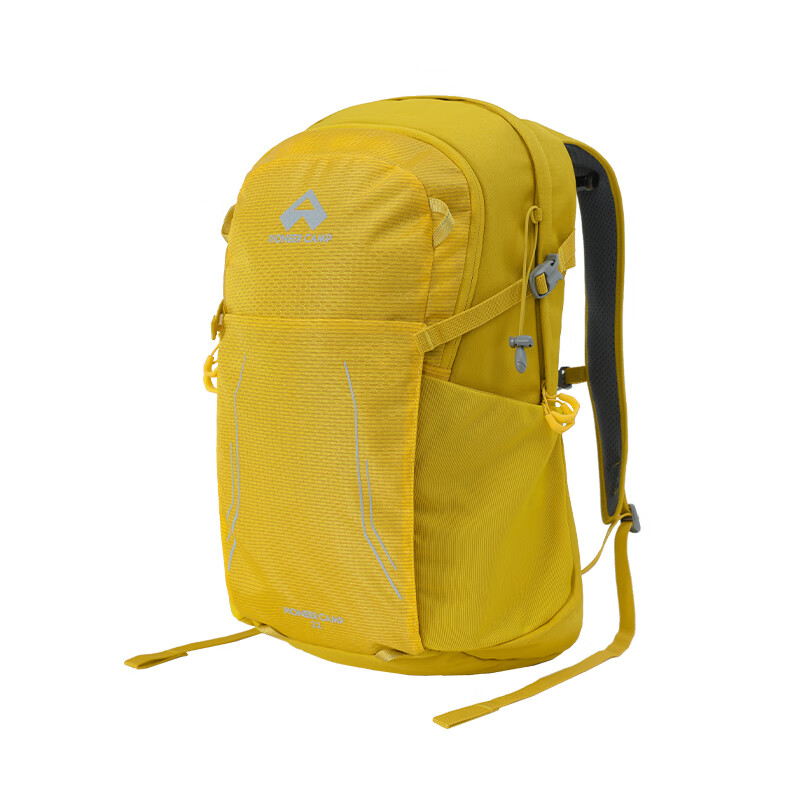 拓路者户外轻便登山背包徒步考杜拉耐磨冲顶包旅行爬山双肩包 秋叶黄