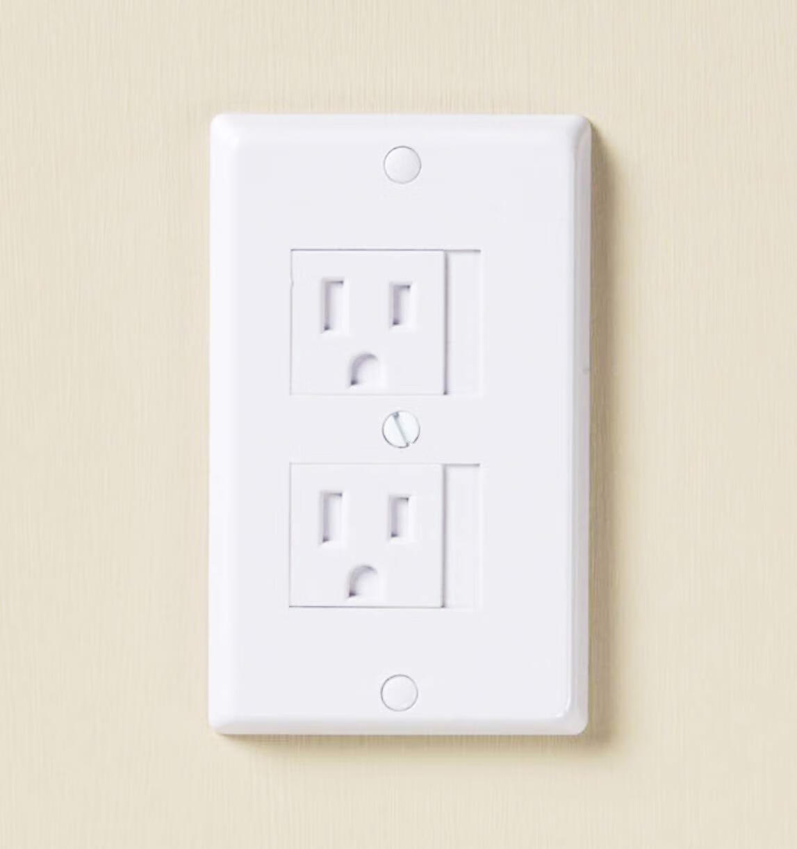 kidco通用插座盖 白色