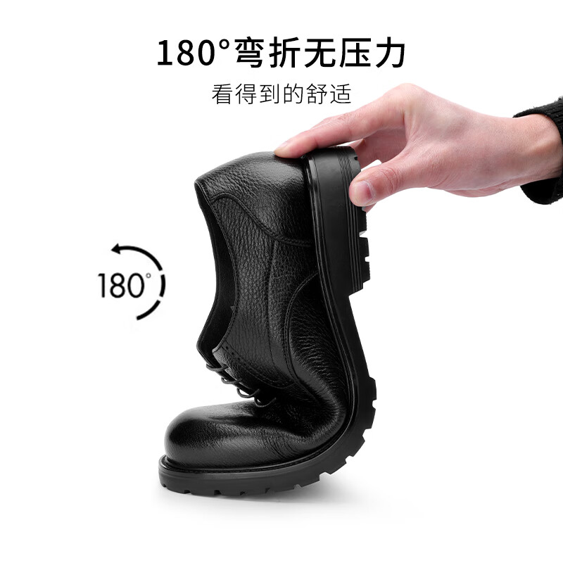 金利来（Goldlion）男鞋春季皮鞋男鹿皮革轻奢商务正装鞋男士结婚皮鞋爸爸鞋德比鞋 黑色 40