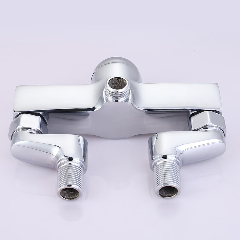 钧道汇淋浴龙头配件拐脚弯角曲角接头花洒加长加厚变径曲脚弯脚偏心