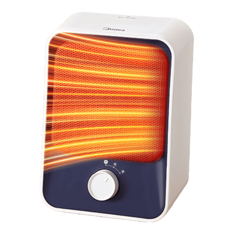 美的（Midea）取暖器 暖風(fēng)機(jī)家用 立式電暖器 熱風(fēng)機(jī)暖風(fēng)扇電暖氣機(jī)節(jié)能省電速熱電暖風(fēng)臥室 臺(tái)地兩用 旅游便攜 HFU15D
