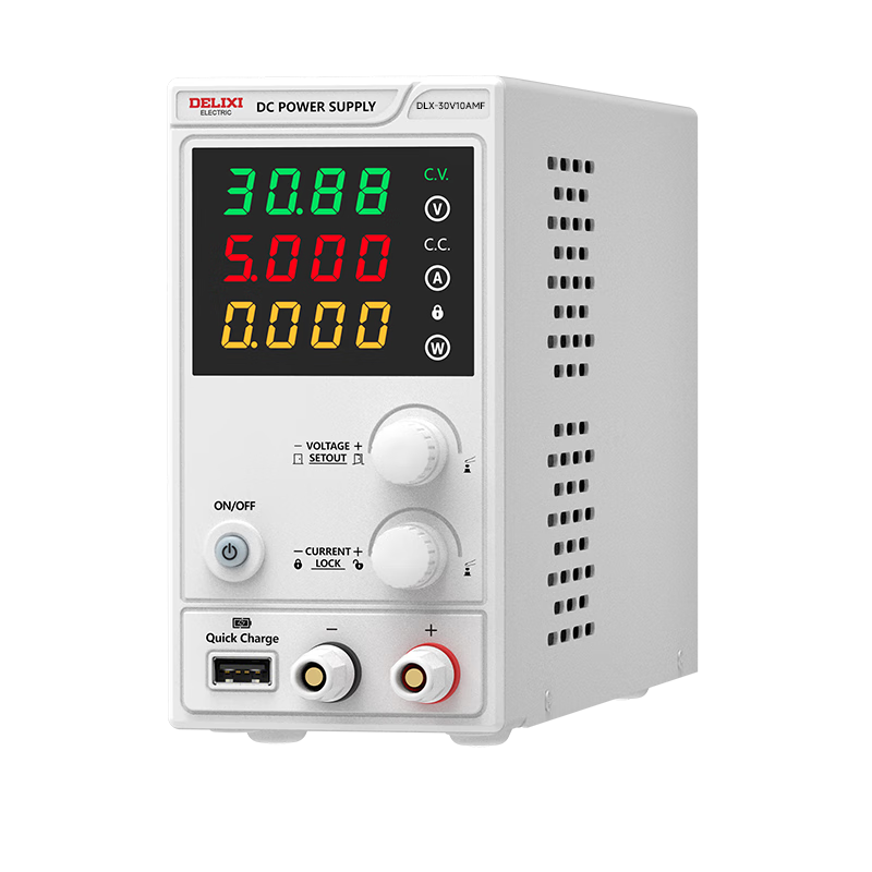 德力西電氣（DELIXI ELECTRIC）直流穩(wěn)壓電源高精度數(shù)字穩(wěn)壓器手機(jī)筆記本維修可調(diào)直流電源30V10A