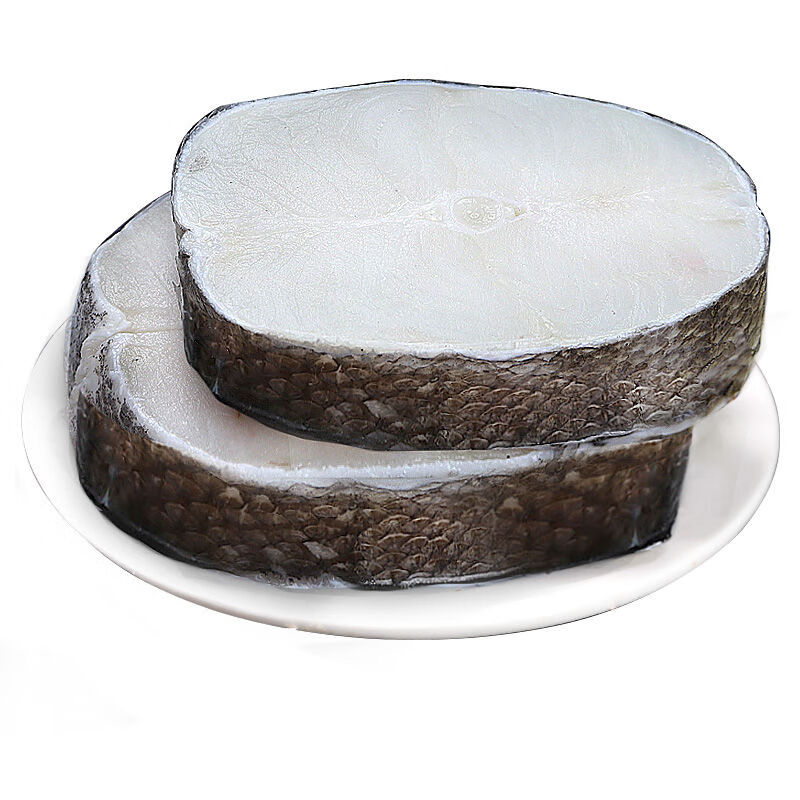 慧鲜森 俄罗斯深海鳕鱼中段新鲜冷冻鳕鱼片雪鱼肉鳕鱼排银鳕鱼鱼类生鲜 原切中段净 2000g 【5包】