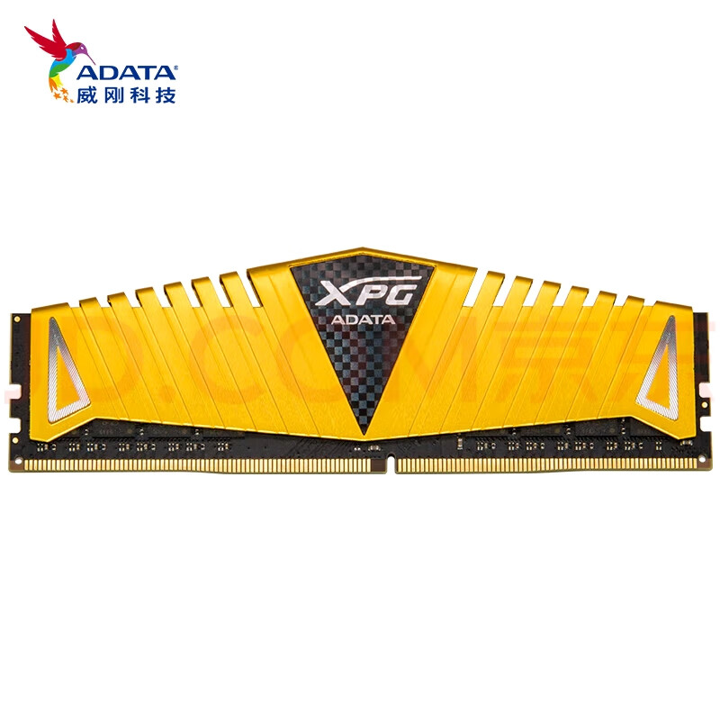XPG全新威刚（ADATA）XPG威龙Z1 DDR4 3200 8GB 金色台式机内存