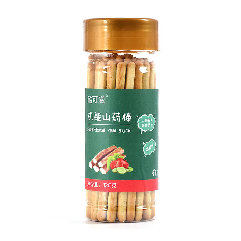 酷可滋机能山棒小孩儿童磨牙棒120g宝宝零食棒棒饼干辅食饼批发 香蕉味