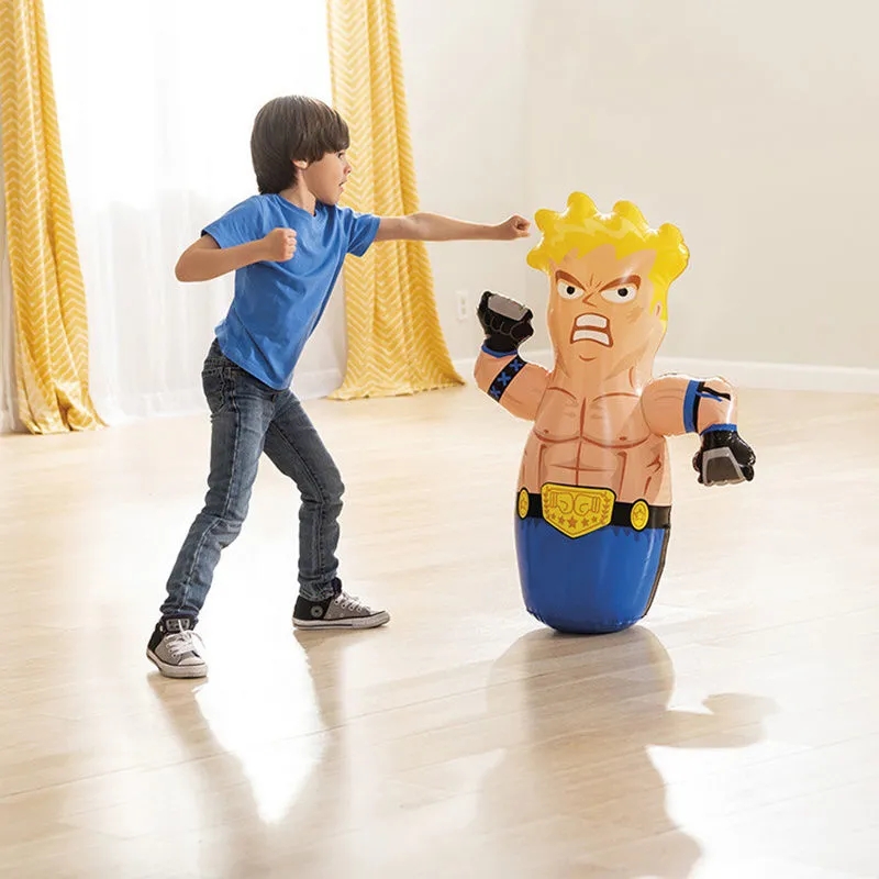 intex 充气不倒翁玩具 宝宝健身拳击 儿童锻炼 早教水陆两用玩具