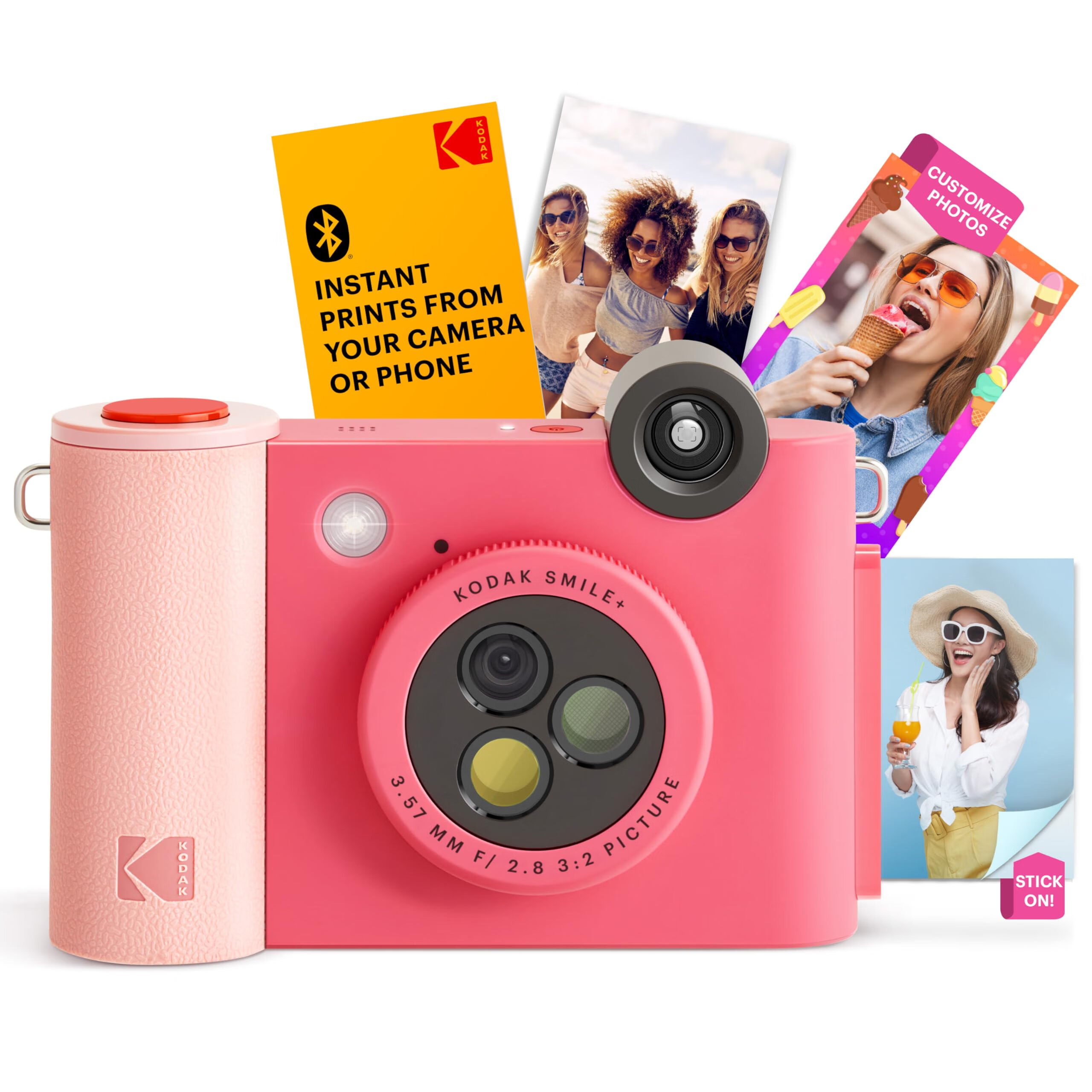 KODAK 柯达 即时数码相机 柯达 smile+ 无线数码即时照相打印机 紫红色