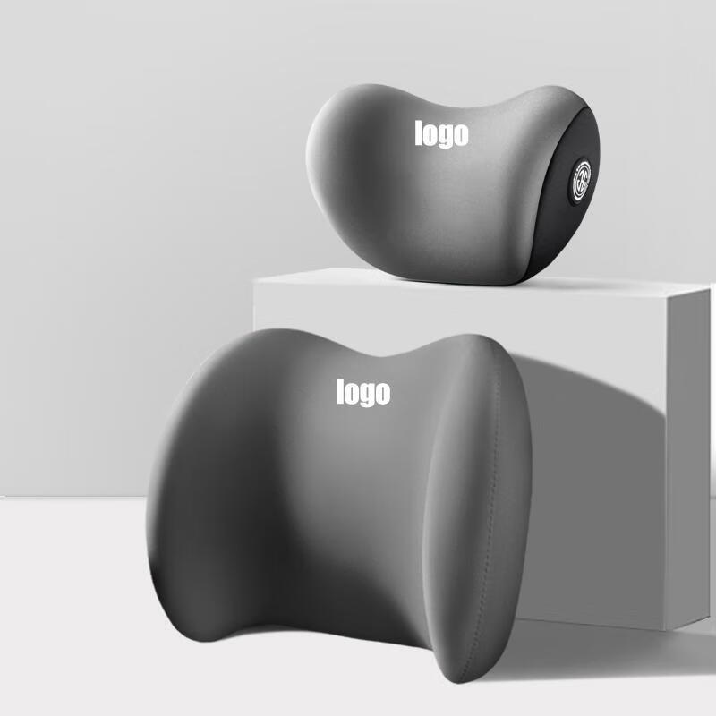 奔腾t90 T55 e01护腰靠枕垫座椅汽车载护颈头枕内饰品专用改装 奔腾(优尚款 黑色头枕1个+腰靠1