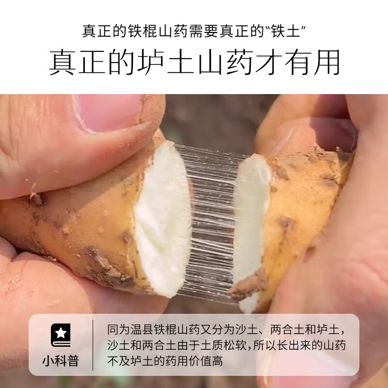 随食养淮山铁棍山药干正宗河南焦作温县干货中药材无硫怀山药片500g 【垆土铁棍山药干】500g*1袋